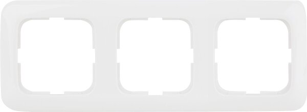 Rahmen Busch-Jäger SI 2513-214, 3-fach Alpinweiß, 1 Stück