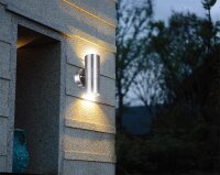 LED Außenleuchte Lichtaustritt oben/unten,...