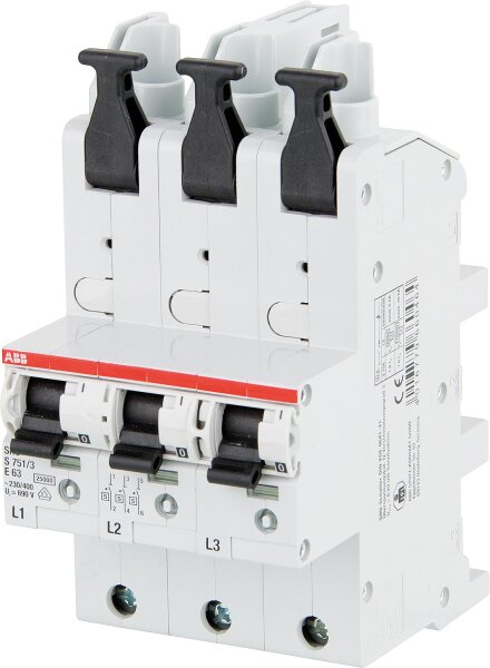 SLS-Schalter 63A, 3-polig