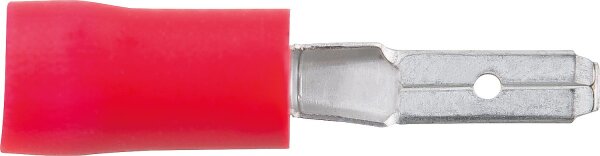 Kabelschuhe T CON.MH bis 1,5mm², 2,8x0,5mm, rot, VPE = 100 Stück