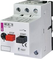 Motorschutzschalter ETI, MS25-10 Auslösebereich 6,3...