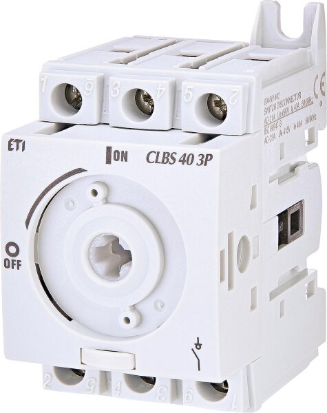 Lasttrennschalter ETI, CLBS 40A 3P, ohne Schalthebel