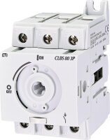 Lasttrennschalter ETI, CLBS 80A 3P, ohne Schalthebel