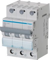 Leitungsschutzschalter Hager, B20A 3p, 6kA, MBS320
