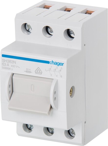 Kompaktschalter SH363N, 63A, 3 Schließer