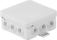 Feuchtraum Kabelabzweigkasten IP54, 85x85x40, grau VPE=10...