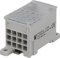 Verteilungsblock PVB 160-12, grau,...
