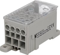 Verteilungsblock PVB 400-3/8, grau,...