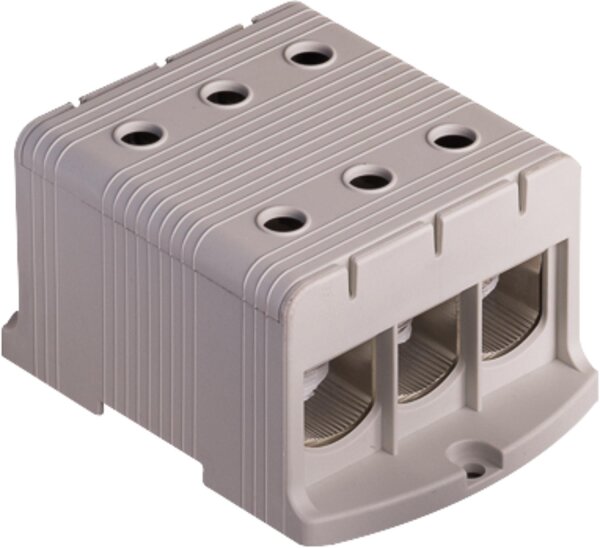 Universalklemme UK 50/3 A, 3-fach, grau, 2,5-50mm²/2,5-50mm²