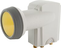 Digitales Quattro-LNB Schwaiger Ziegelrot RAL 8012 40mm/ Sun Protect