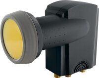 Digitales Quattro-LNB Schwaiger Ziegelrot RAL 8012 40mm/ Sun Protect
