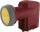 Digitales Quattro-LNB Schwaiger Ziegelrot RAL 8012 40mm/ Sun Protect