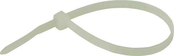 Hitzebeständige Kabelbinder 300 x 4,8 mm, natur 1 Pack 100 Stück