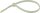 Hitzebeständige Kabelbinder 430 x 4,8 mm, natur 1 Pack 100 Stück