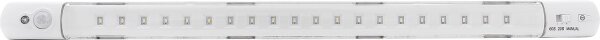 Unterbaulichtleiste LED Bewegungsmelder, Batterie, weiß, 430mm,IP20