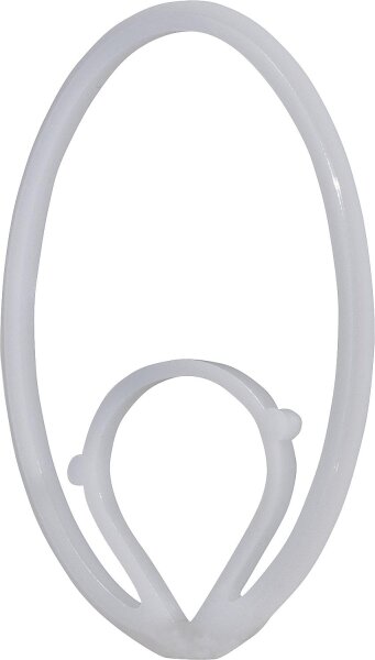 Fixierungsclip für Rohre und Kabel bis Schlitzbreite 55mm VPE=50 Stück