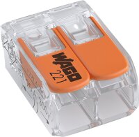 Verbindungsklemmen Wago, 6mm² 2-Leiter-Klemme Typ...