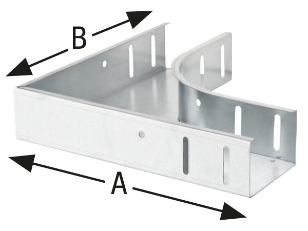 Bogenstück 90° 200mm B9060200