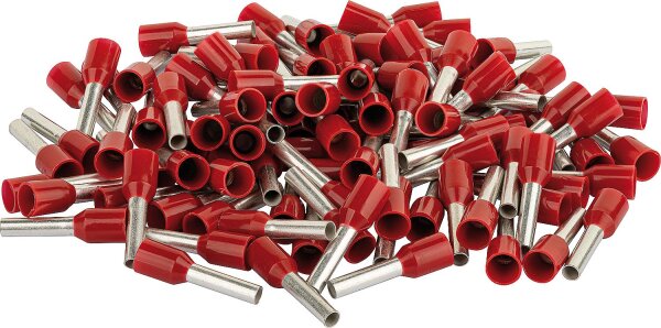 Ader-Endhülse isoliert 1,5 x 14 rot 1 Beutel 100 Stück