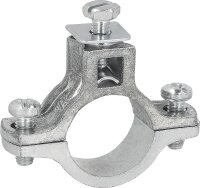 Erdungsschelle Zinkdruckguß 2" (58-63mm) E I N Z E L N