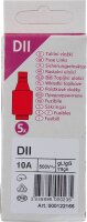 Diazed-Sicherungseinsatz DII 10 A, VPE 5