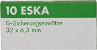 Feinsicherung träge 1,6 A 1 Beutel 10 Stück 6,3...