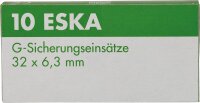Feinsicherung träge 4 A 1 Beutel 10 Stück 6,3 x...