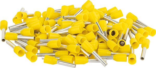 Ader-Endhülse isoliert 1,0 x 14 gelb 1 Beutel 100 Stück