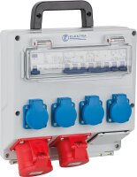 Steckdosenkombination EK1-411-FP CEE-Steckdosen: 1x...