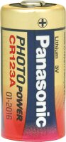 Fotobatterie Lithium CR-123AEP 3V Dm 17 x 35 mm