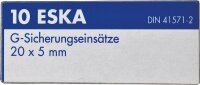 Feinsicherung mittelträge (5x20mm)      0,100 A 10...